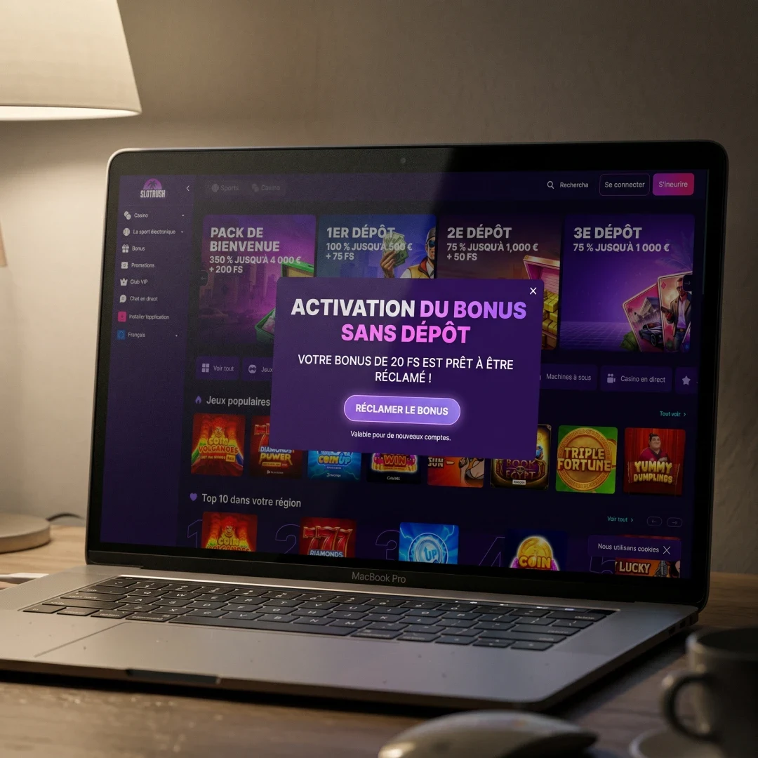 Activation Du Bonus Sans Depot
